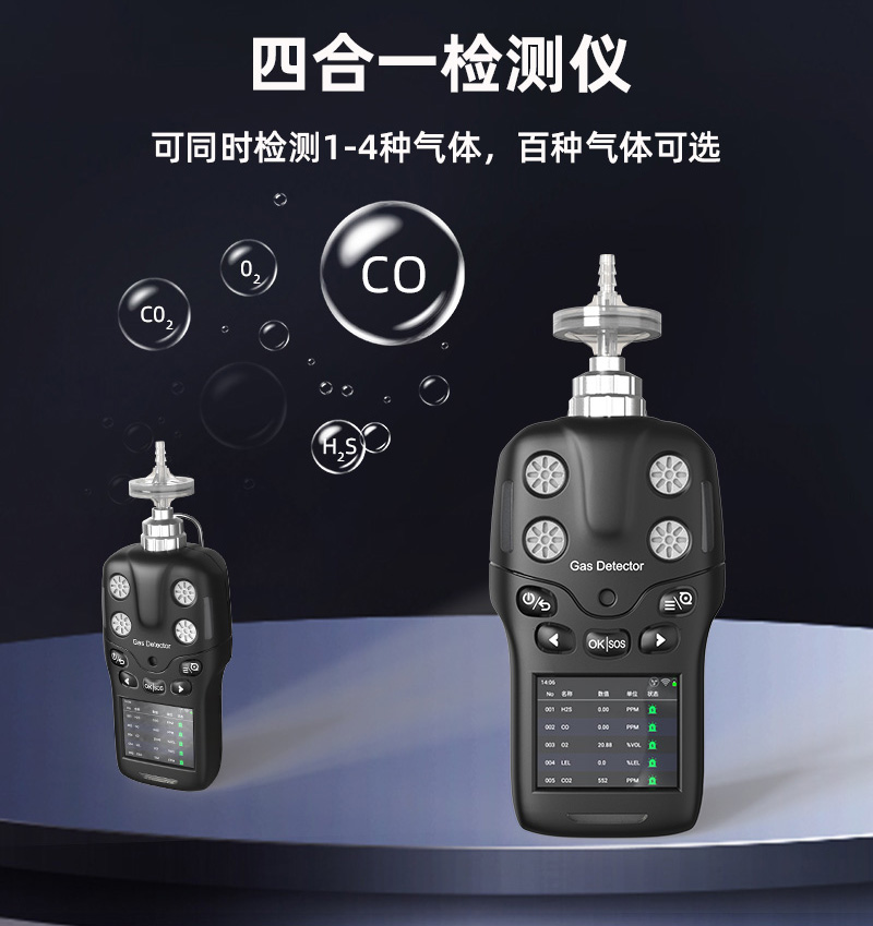 四合一气体检测仪选购指南，从参数到品牌如何选？
