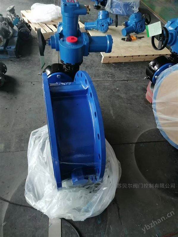 球墨铸铁电动软密封蝶阀
