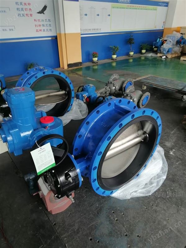 球墨铸铁电动软密封蝶阀