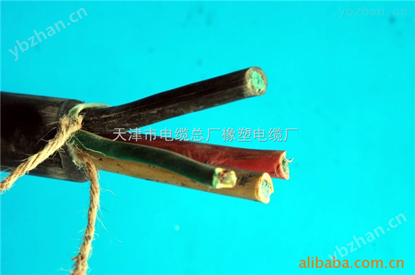 船用電纜CEFR3*25 1*10橡套電纜