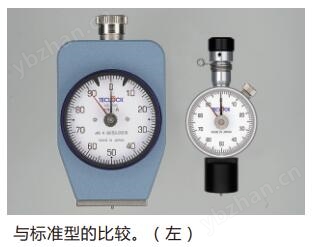 日本Teclock得樂OOO型?珍型橡膠硬度計