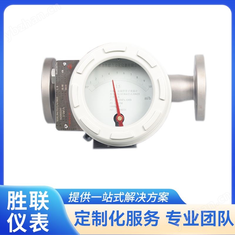 智能金属转子流量指示计 水平弹簧隔振缓冲型 灵敏度高