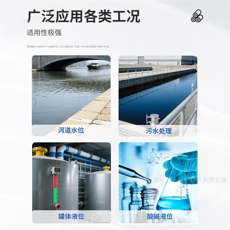 小盲区高精度超声波液位计