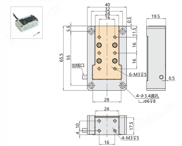 JKZC66.X15系列高分辨率壓電納米定位臺