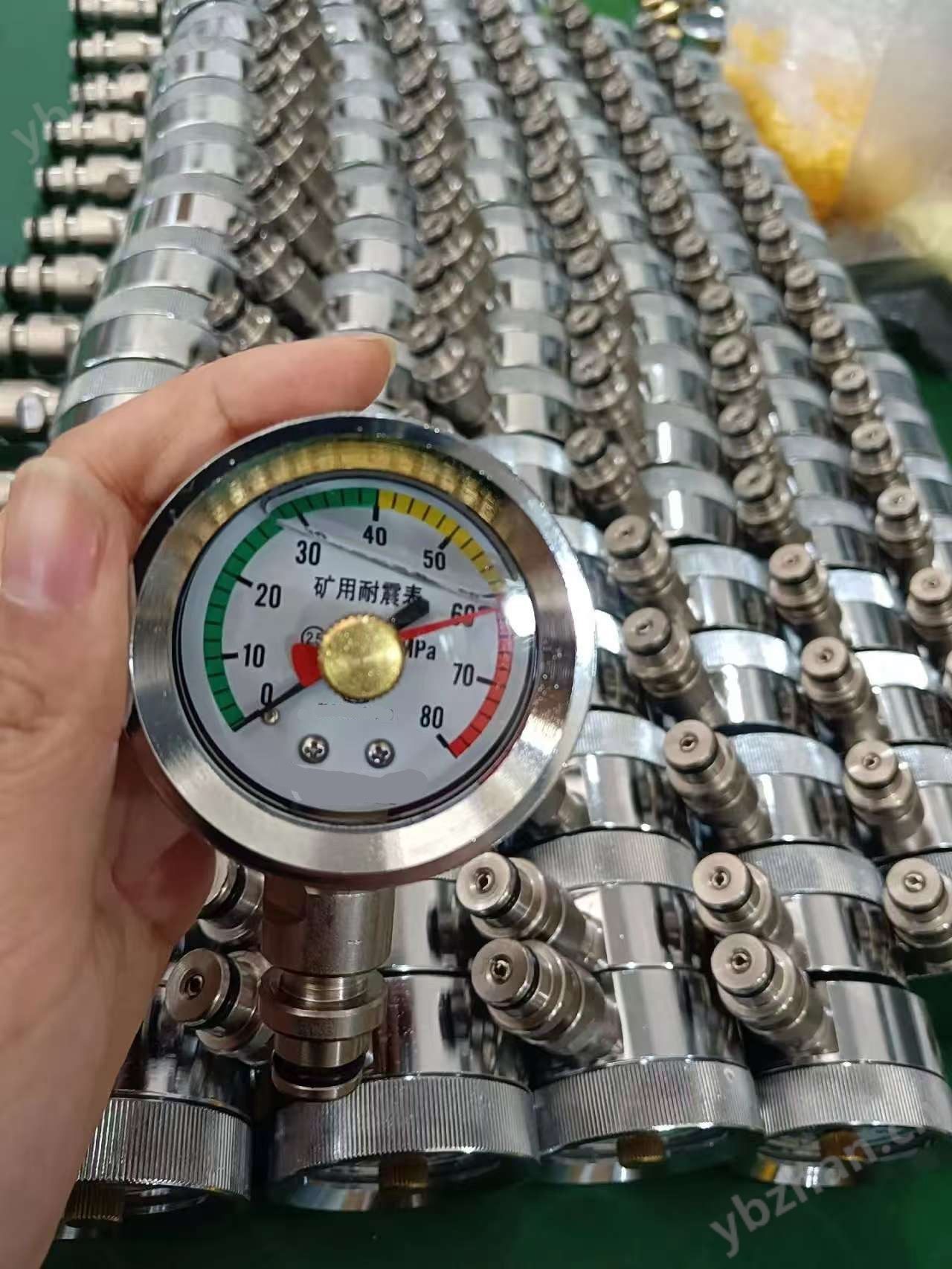 不锈钢压力表、双针压力表扬州鑫博