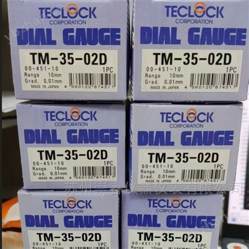 日本得樂(lè)TECLOCK指針式百分表TM-35