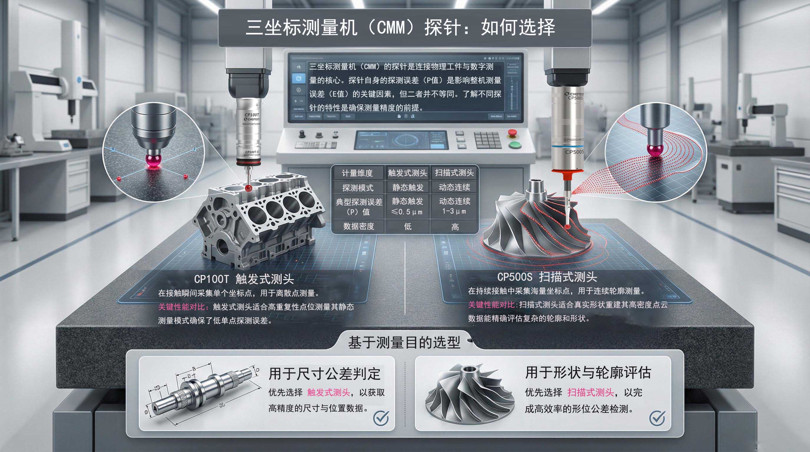 基于測量的目的,三坐標測量機(CMM)探針的選擇指南圖.jpg