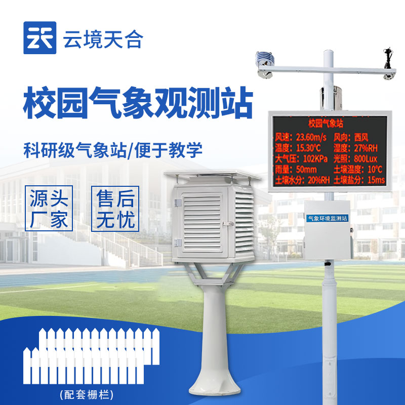 云境天合校园气象检测站技术交流会在潍坊举行