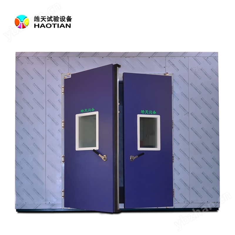 步入式高低溫試驗箱觸摸屏操作