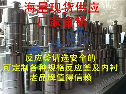 水熱合成反應釜-高壓反應釜