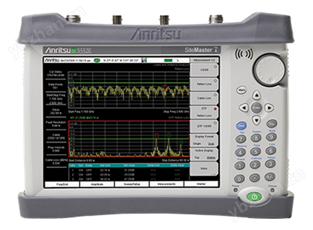 Anritsu 安立 超便携线缆与天线分析仪S331P， 手持式电缆与天线分析仪S331L